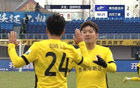  高迪頭球中柱，劉愚補射，西海岸2-0領(lǐng)先！勝局已定。