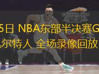 05月15日 NBA東部半決賽G5 尼克斯vs凱爾特人 全場(chǎng)錄像回放