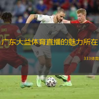  廣東大益體育直播的魅力所在