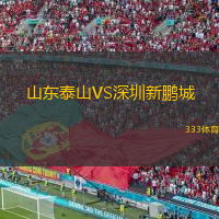  山東泰山VS深圳新鵬城